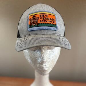 New Terrain Brewing Company, Golden Colorado Adjustable Trucker Logo Hat, Unisex
